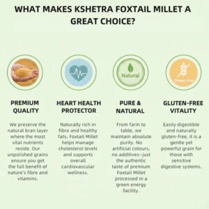 Foxtail Millet - Unpolished Whole Millet - AGMARK Grade Special - Image 3