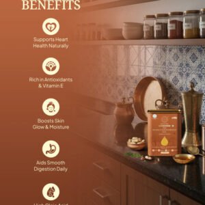 Kshetra- Virgin Cold Pressed High Oleic Peanut Oil- Single Press | Aflatoxin free | Monocultivar| UNREFINED - Image 3