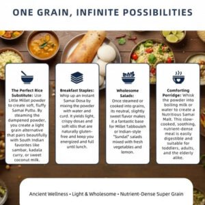 Little Millet - Unpolished Whole Millet - AGMARK Grade Special - Image 5