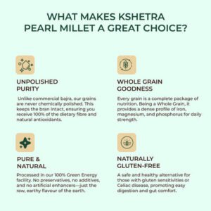 Pearl Millet - Unpolished Whole Millet - AGMARK Grade Special - Image 5