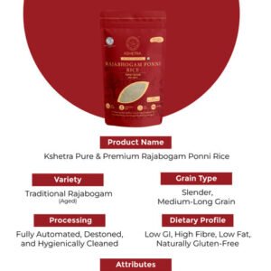 Rajabhogam Ponni Rice - AGMARK Rice Grade I - Image 6