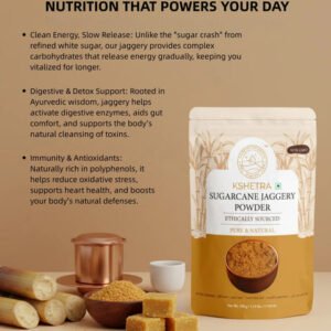 Sugarcane Jaggery Powder 500g - Image 3