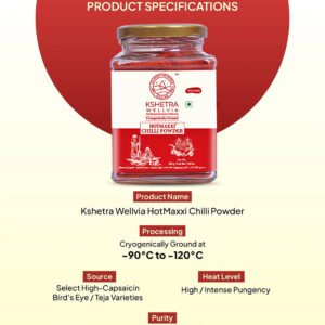 HotMaxxi Chili Powder | Stem-Removed Chilies | Cryogenically Ground | Aflatoxin free - Image 6