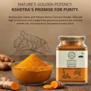 High Curcumin Turmeric Powder |Cryogenically Ground | Aflatoxin free - Image 8