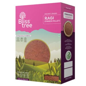 Parboiled Finger Millet (Ragi) - Non-Hybrid - 2lb - Image 1