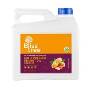 First Cold-Pressed Peanut Oil - Extra Virgin & Full Wooden - 5L - Image 1